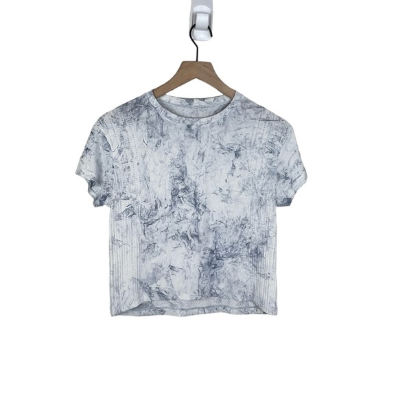 Lululemon Train To Be Tee Short Sleeve Shirt White Luna - Picture 1 of 3